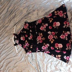 Floral print dress